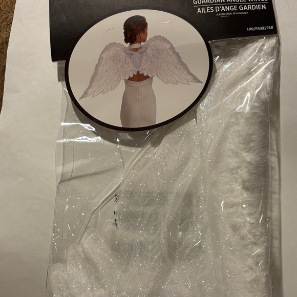 Other - Guardian Angel Wings Costume Accessory White NWT